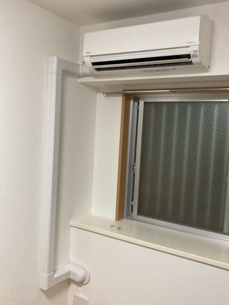 千葉の家庭用エアコンの取付け取り外しは弊社千葉・東京エアコン取付けセンターにお任せください。10月10日は取付けの施工実績です。