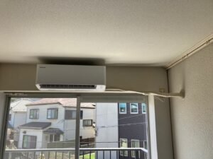 千葉／東京の家庭用エアコンの取付け取り外しは弊社千葉・東京エアコン取付けセンターにお任せください。7月15日は取付けの施工実績です。