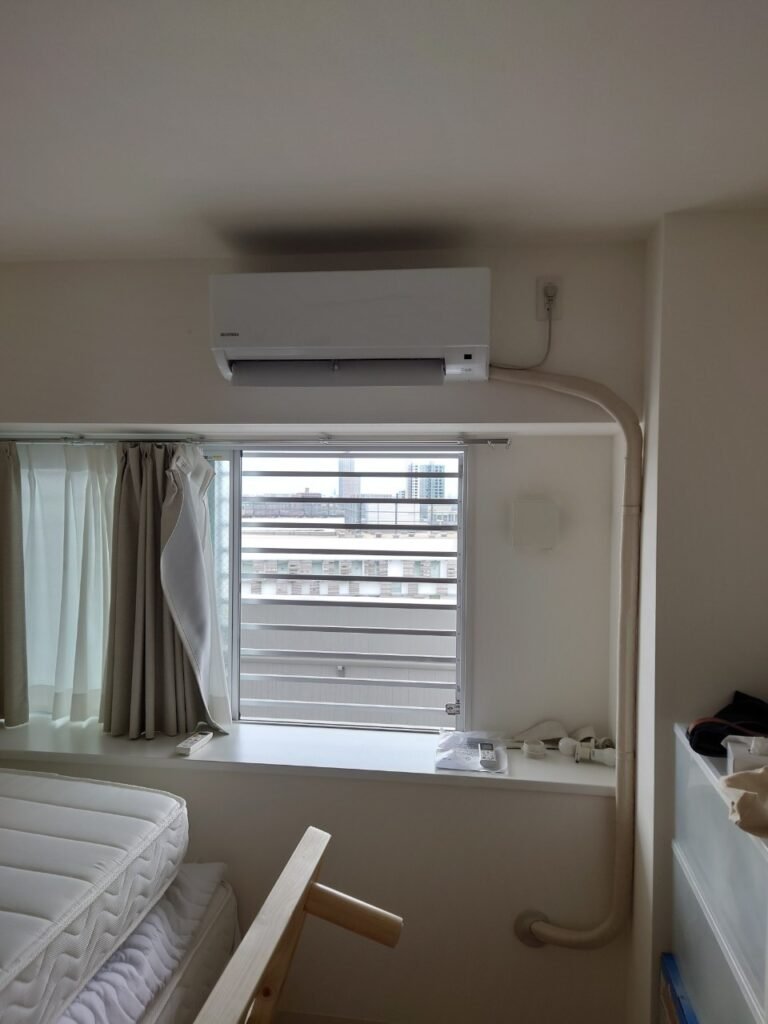 千葉/東京都の家庭用エアコンの取付け取り外しは弊社千葉・東京エアコン取付けセンターにお任せください。7月13日は取付けの施工実績です。