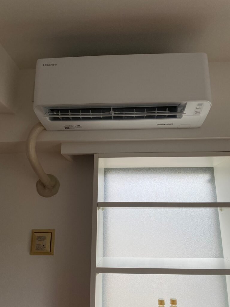 千葉/東京都の家庭用エアコンの取付け取り外しは弊社千葉・東京エアコン取付けセンターにお任せください。7月15日は取付けの施工実績です。